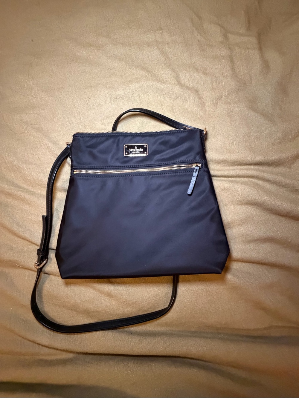 Kate Spade New York Blake Avenue Keisha black nylon crossbody